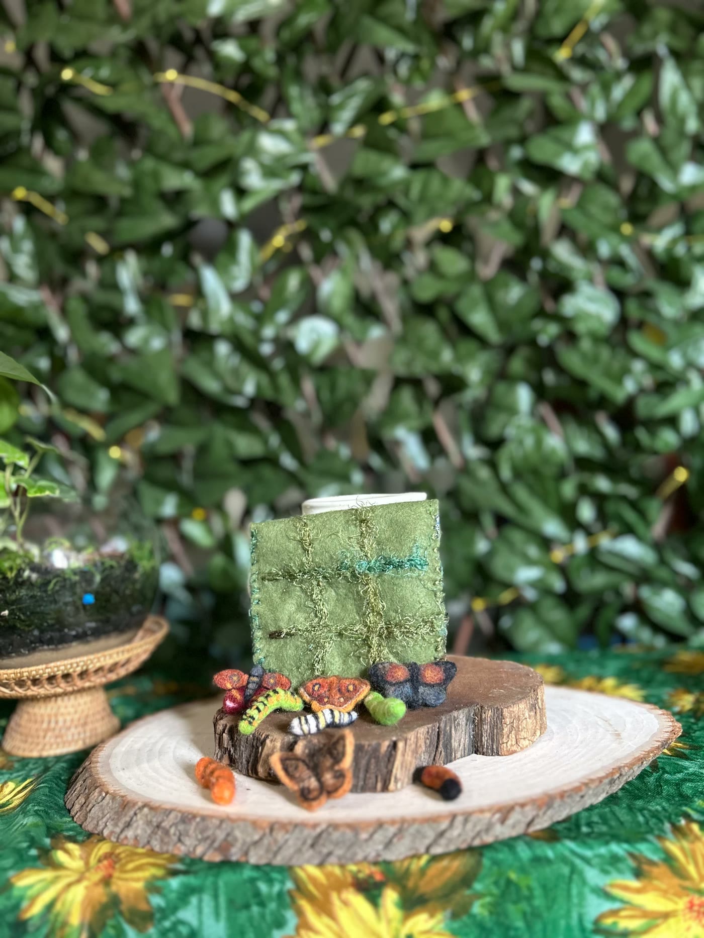 Hand-felted wool artwork by The Felted Fairy — Previously Sold