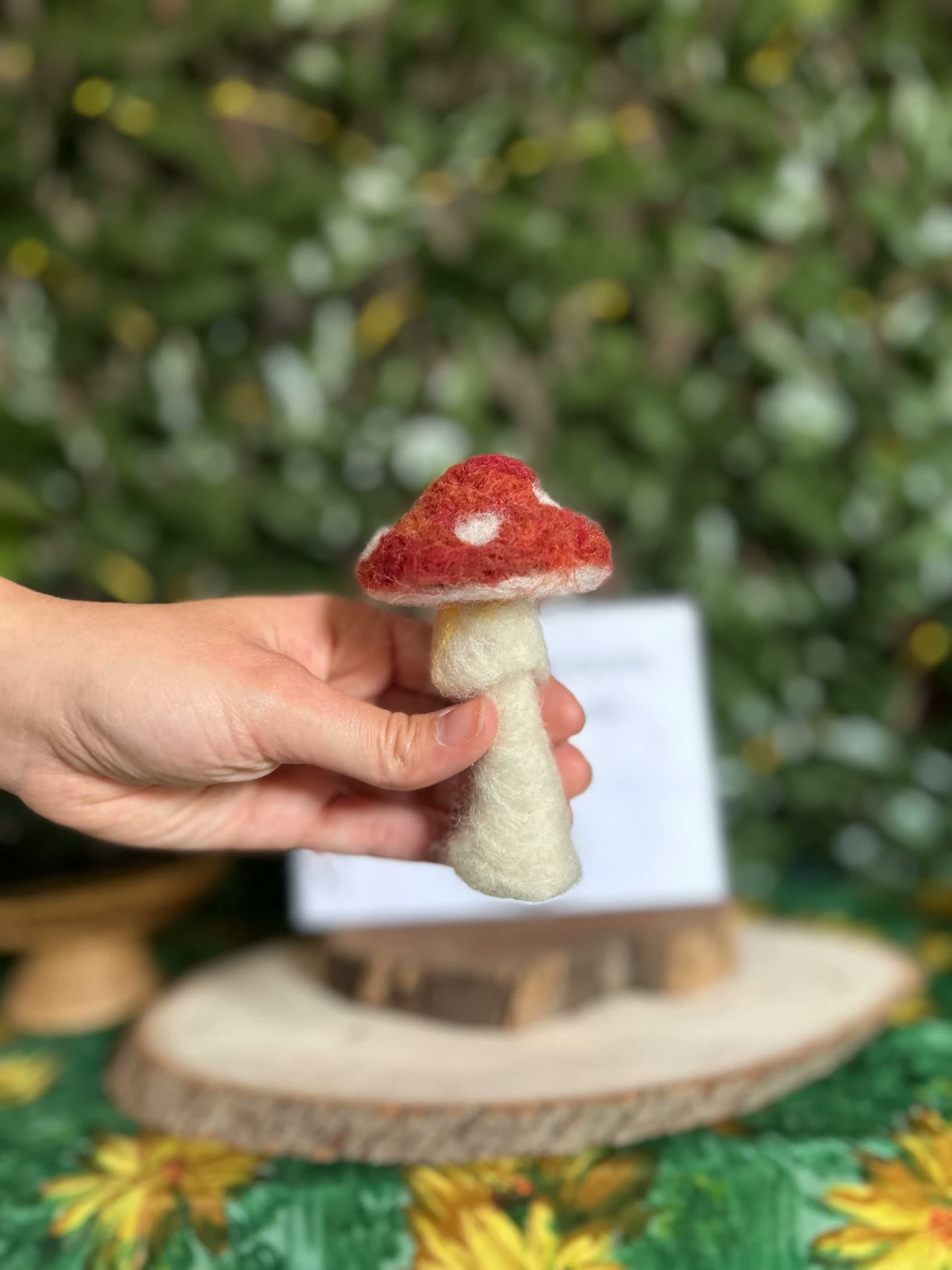 Hand-felted wool artwork by The Felted Fairy — Previously Sold
