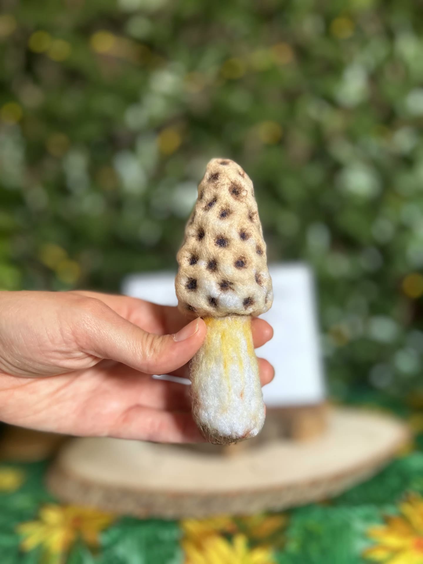 Hand-felted wool artwork by The Felted Fairy — Previously Sold