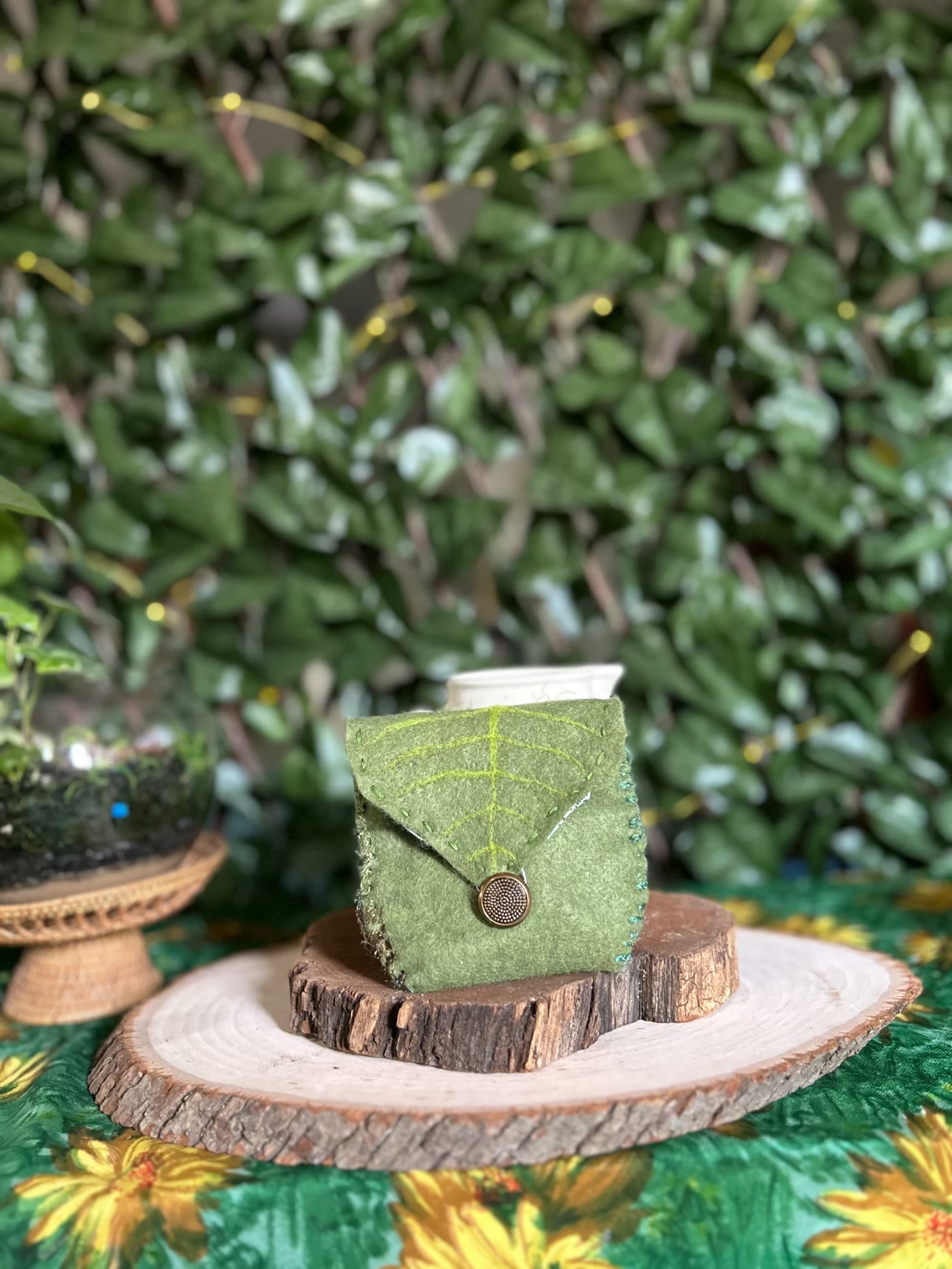 Hand-felted wool artwork by The Felted Fairy — Previously Sold